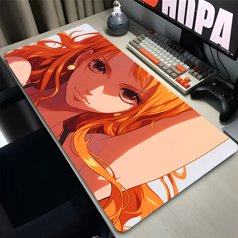 Good Laptop Accessories - kawaii Mouse Pad one piece Nami