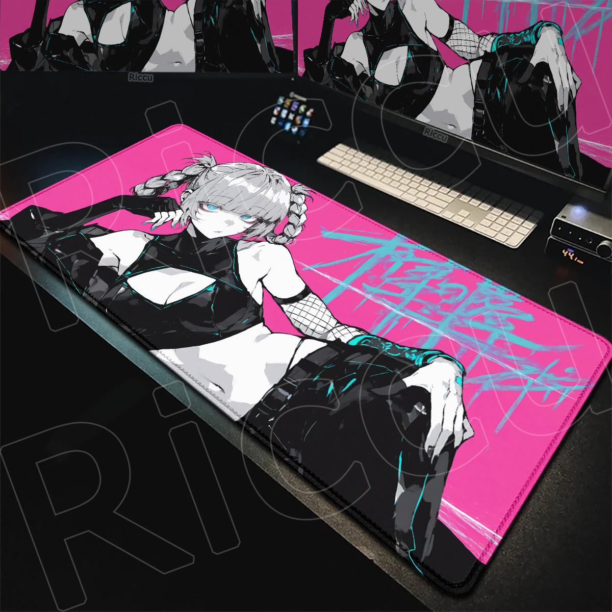 Laptop Accessories Productivity - XXL Manga Laptop Keyboard Mat PC