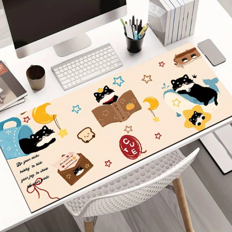 Laptop Accessories Design - CIFBUY Mouse Pad Modern Cat Design