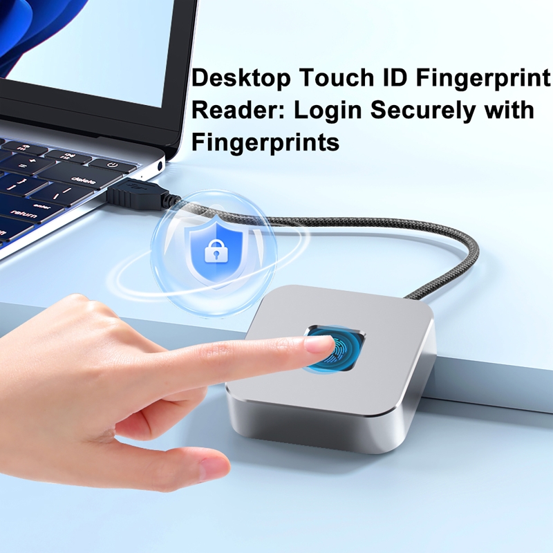 Fingerprint Reader Usb - USB Fingerprint Reader with 5ft Cable