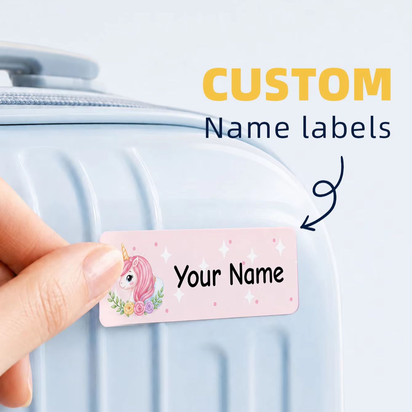 1-300PCS Custom Personalized W - Laptop Accessories Name recension och pris
