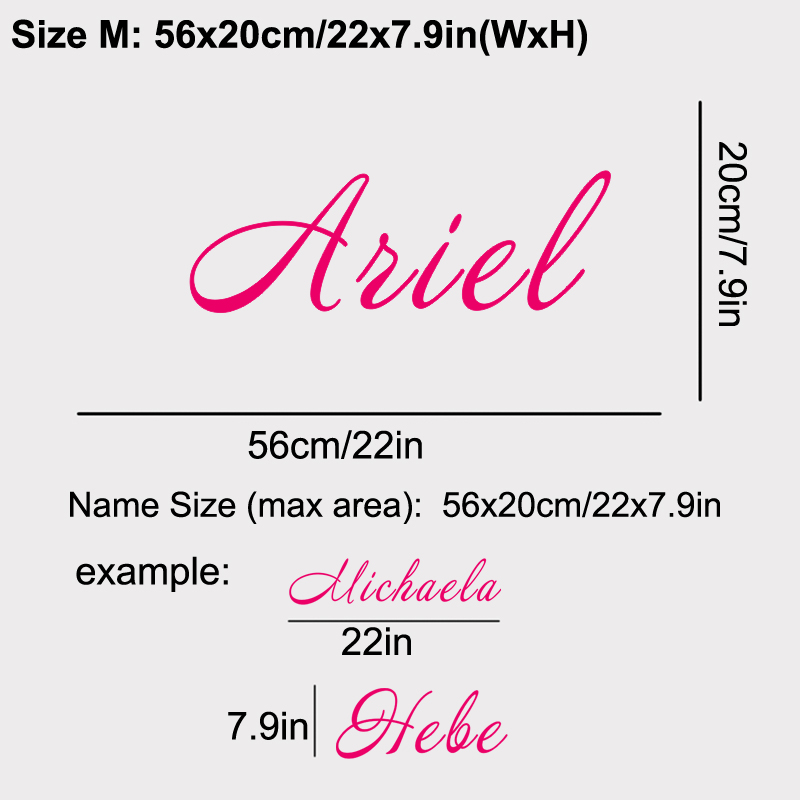 YOUR NAME Vinyl Decal Sticker  - Laptop Accessories Name recension och pris