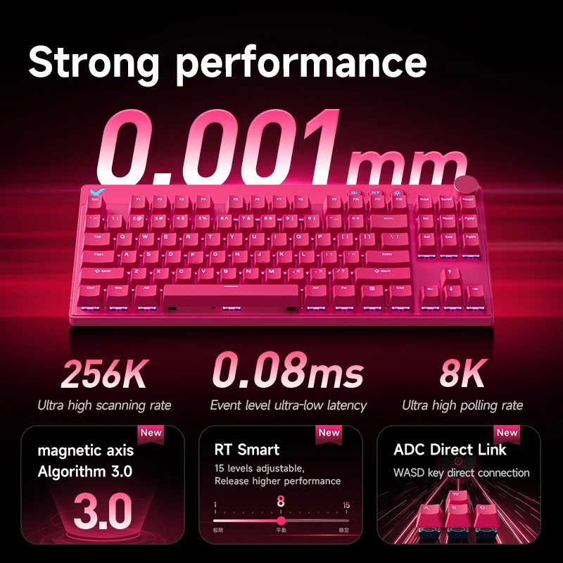 Mchose Mix87 Magnetic Swtich K - Laptop Accessories Productivity recension och pris