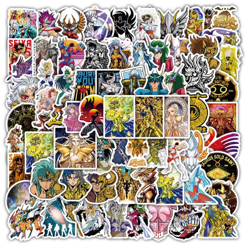 101Pcs Saint Seiya Anime Stick - Good Laptop Accessories recension och pris