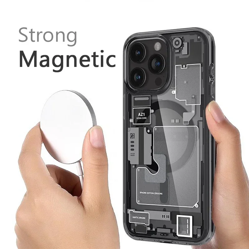 Magnetic Phone Case for Apple  - Laptop Accessories Design recension och pris