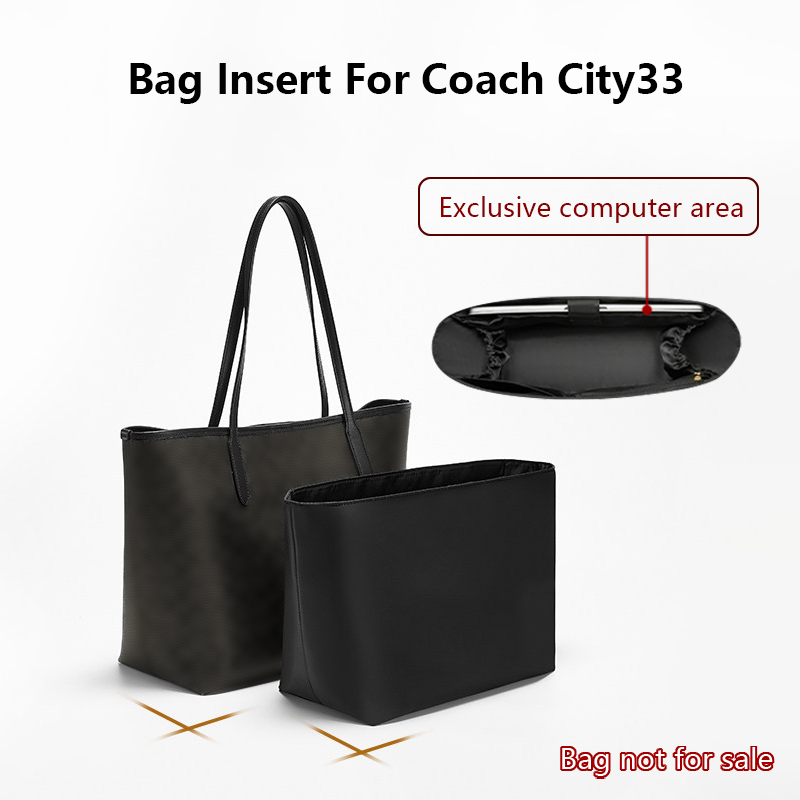Nylon Bag Insert for Coach Cit - Laptop Accessories Productivity recension och pris