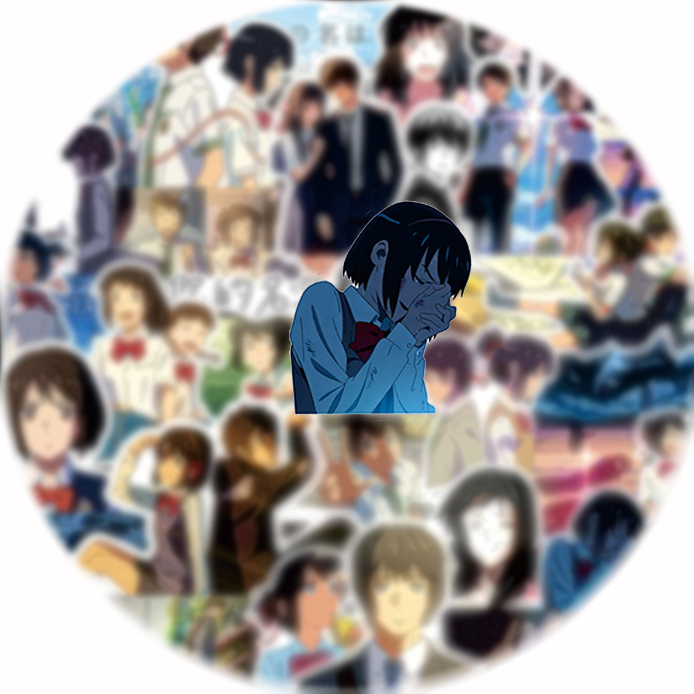 70pcs Your Name Anime Stickers - Laptop Accessories Name recension och pris