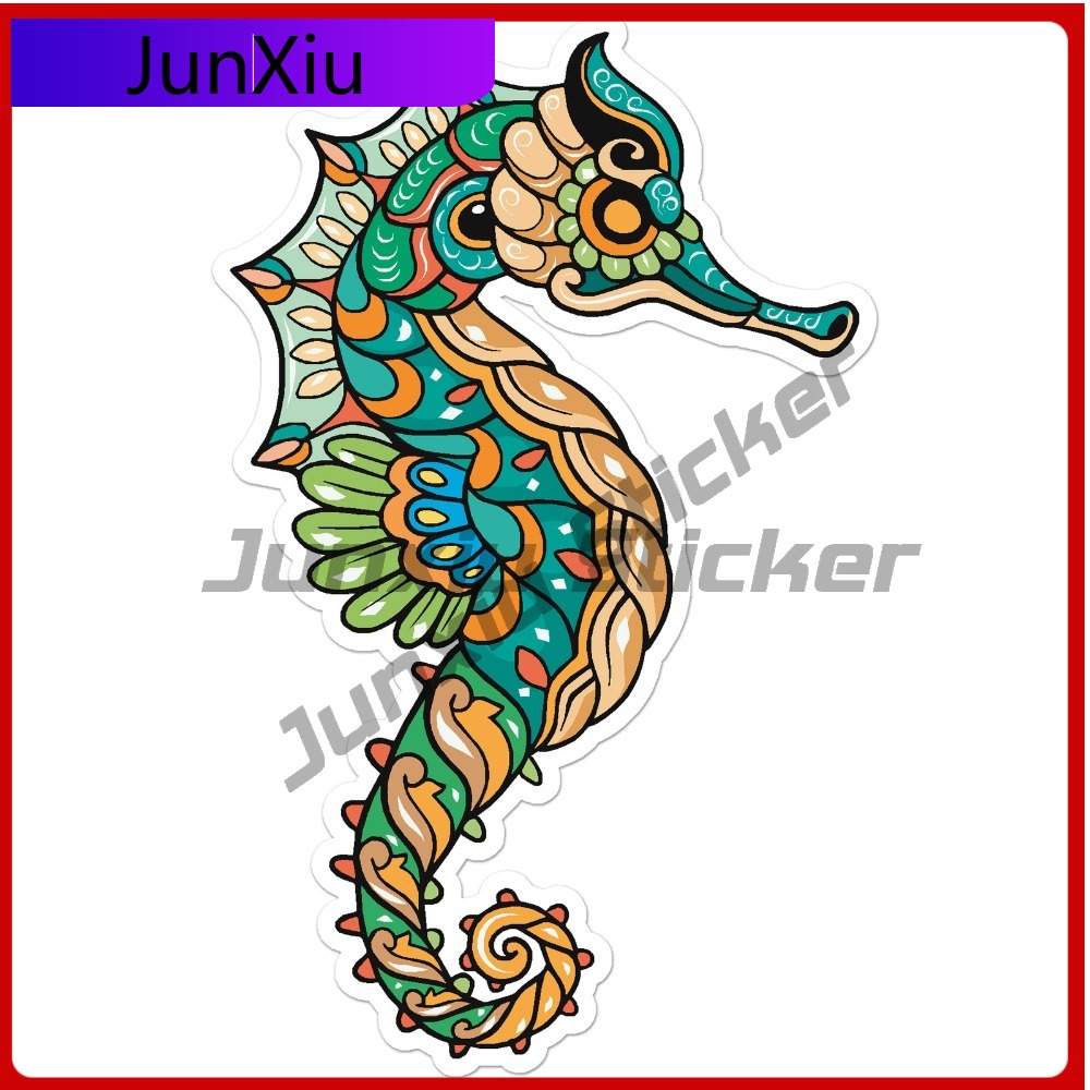 Colorful Seahorse Design Funny - Laptop Accessories Design recension och pris