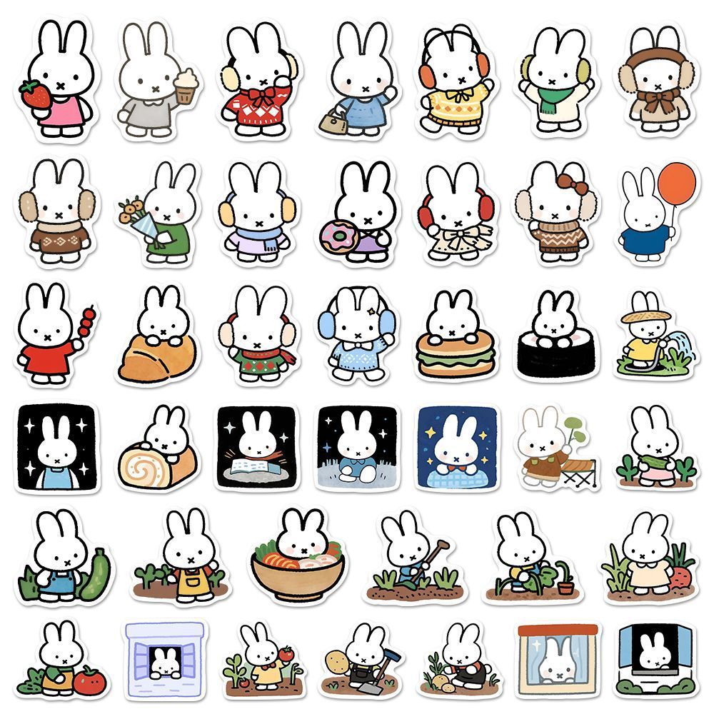 Miffy sticker cute cartoon sti - Laptop Accessories Design recension och pris