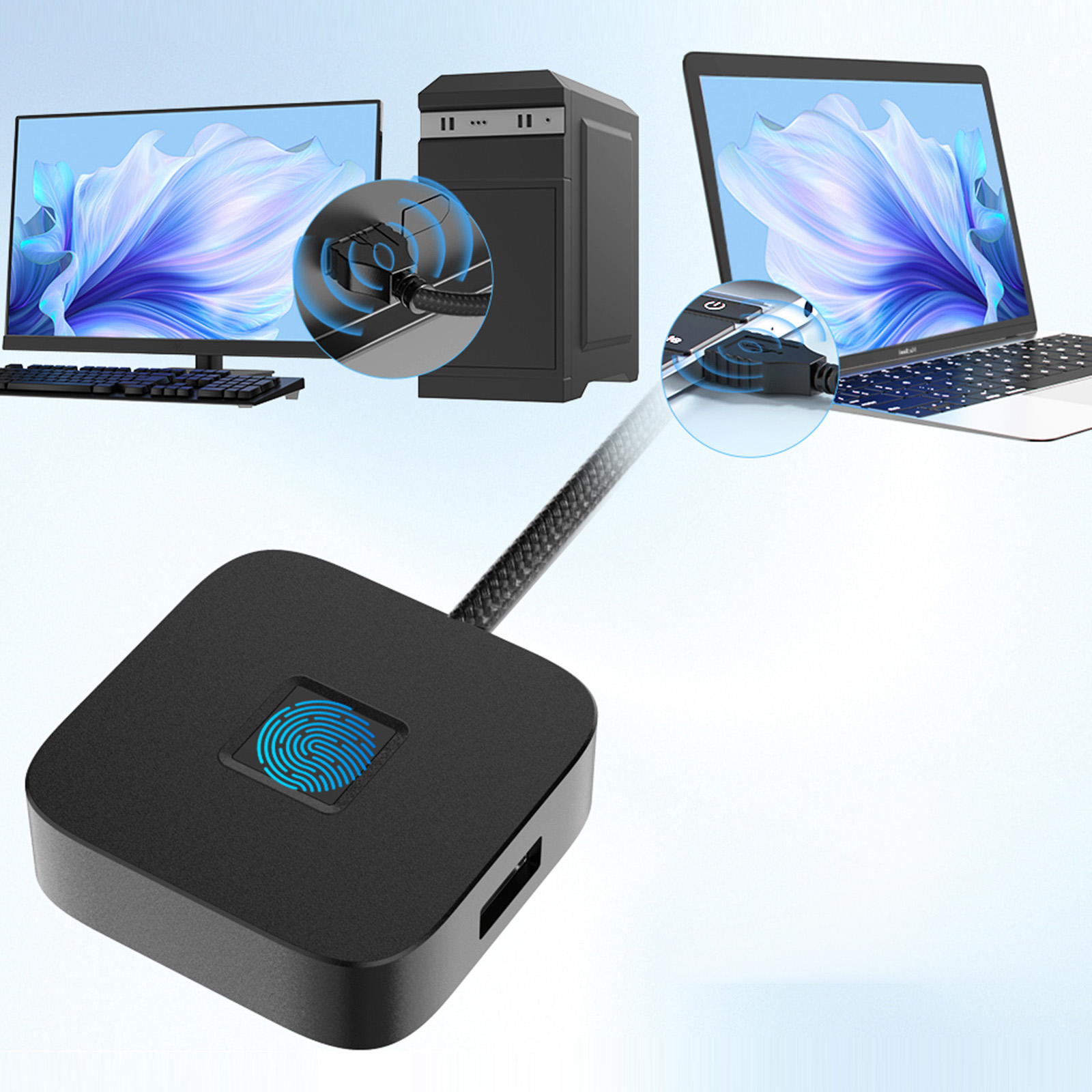 Fingerprint Scanner with USB H - Fingerprint Reader Usb recension och pris