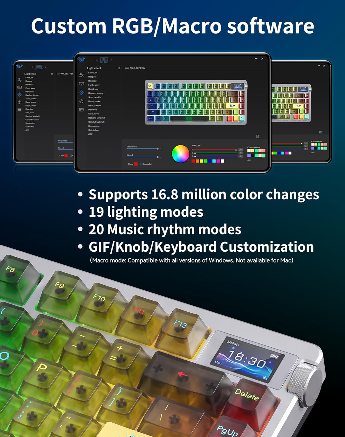 AULA NOVA75 Mechanical Keyboar - Laptop Accessories Productivity recension och pris