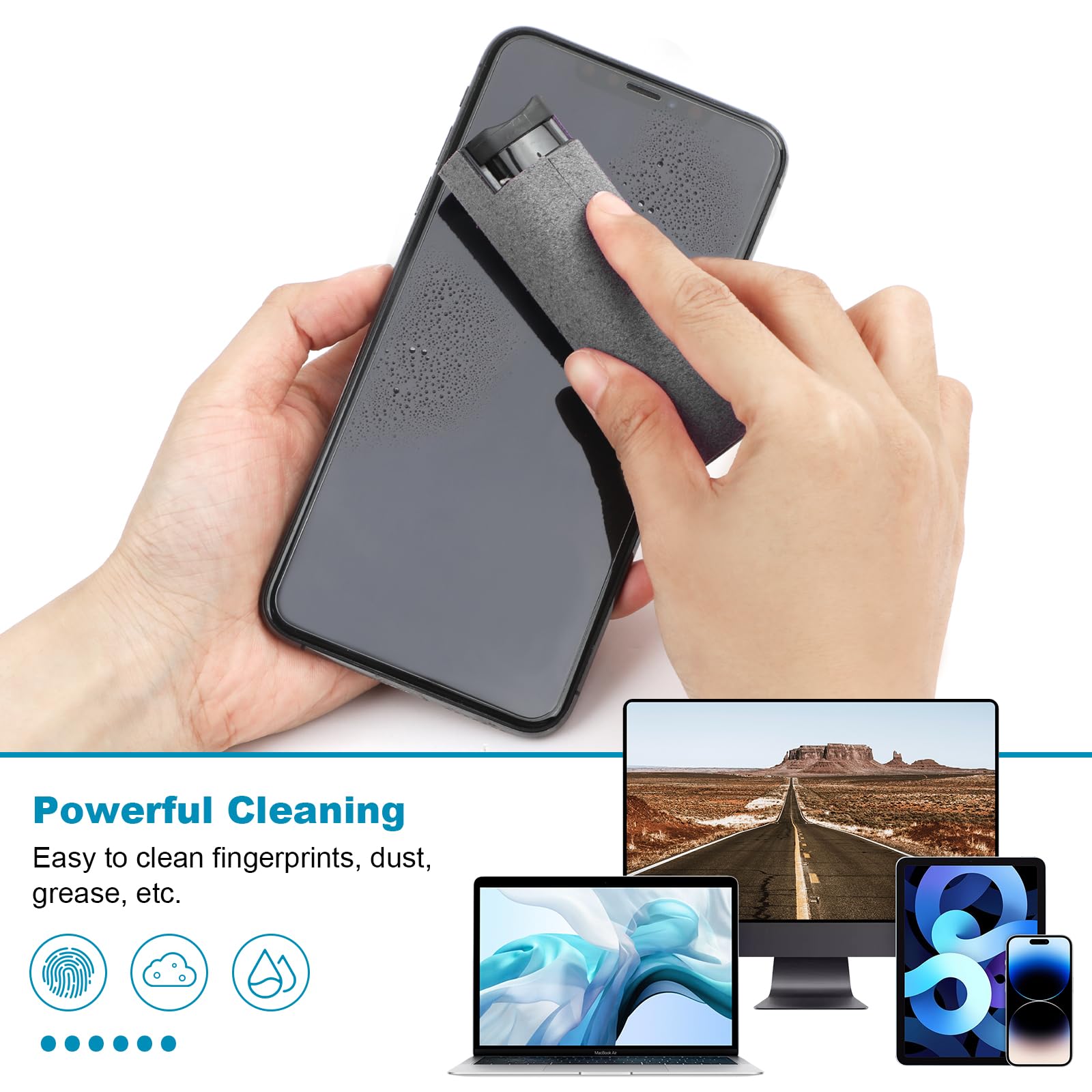 2-in-1 Mobile Phone Screen Spr - Laptop Accessories Kit recension och pris