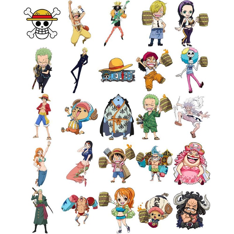 Cartoon anime One Piece notebo - Laptop Accessories Kit recension och pris