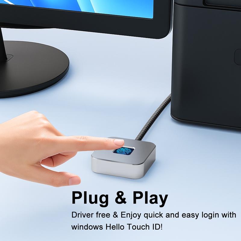 USB Fingerprint Reader with 5f - Fingerprint Reader Usb recension och pris