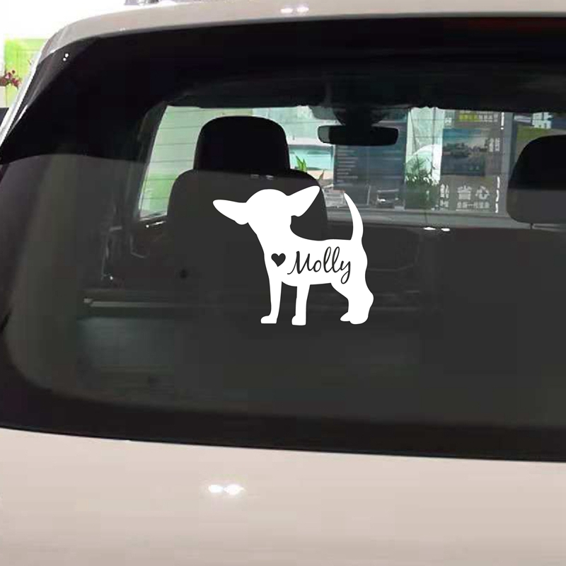 Cute Chihuahua Decal Personali - Laptop Accessories Name recension och pris