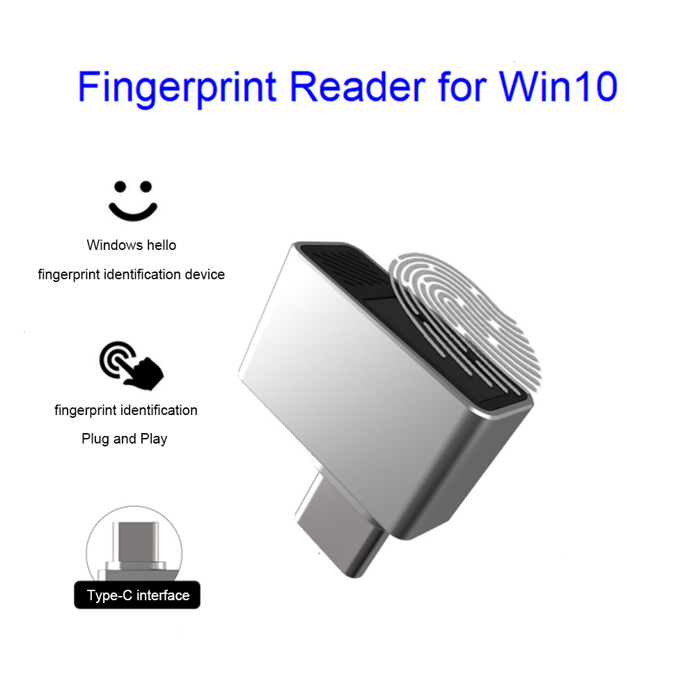 Type-C Biometric Scanner Passw - Fingerprint Reader Usb recension och pris