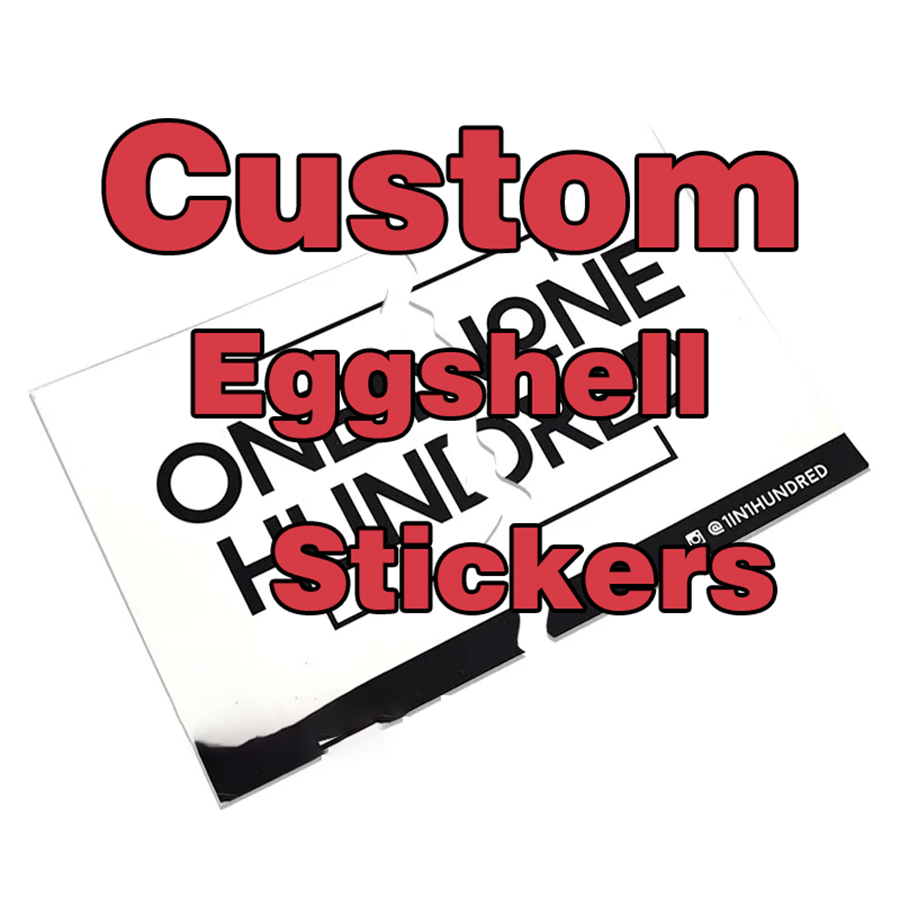 Custom Eggshell Stickers With  - Laptop Accessories Name recension och pris