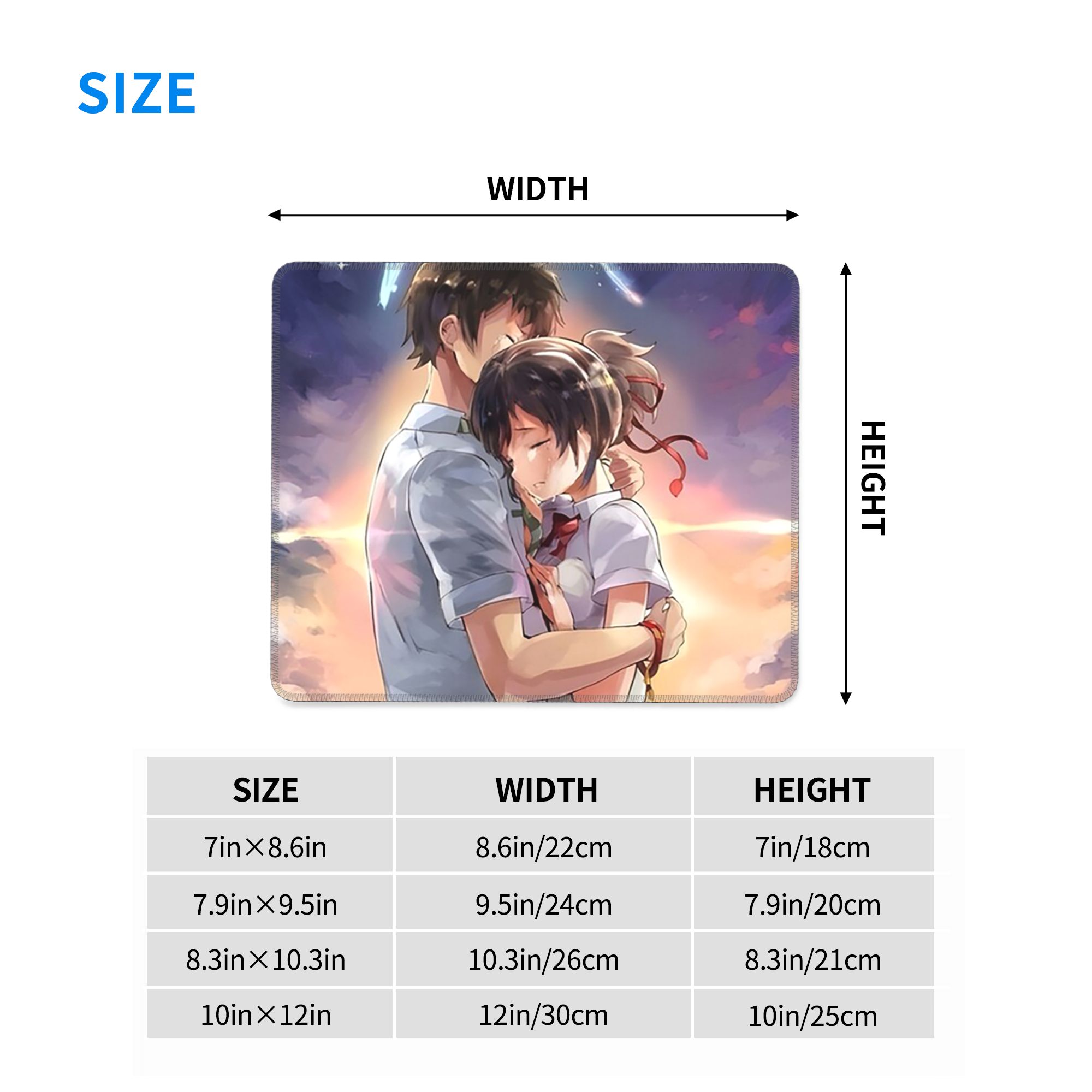 Japanese Anime Your Name Mouse - Laptop Accessories Name recension och pris