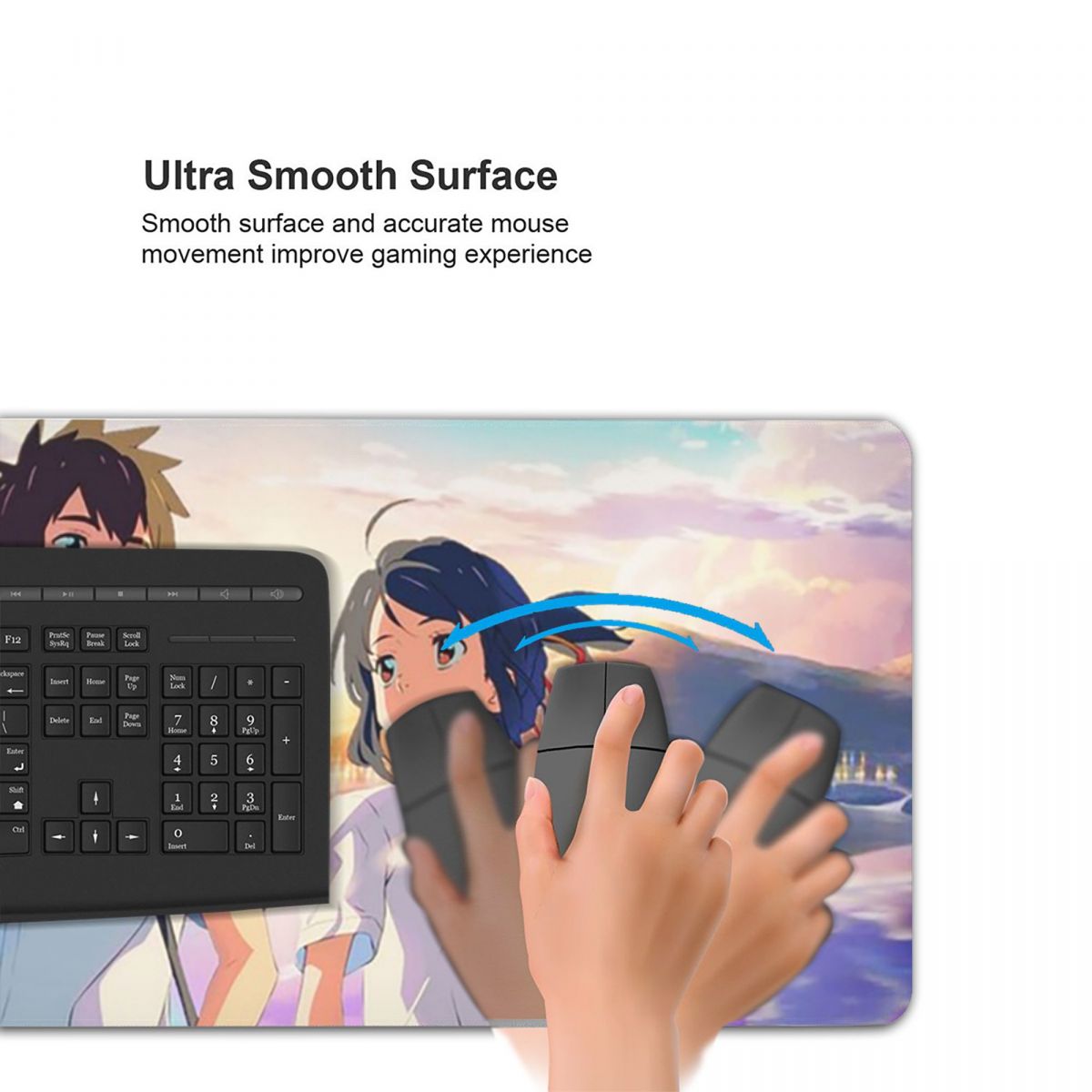 Japanese Anime Your Name Large - Laptop Accessories Name recension och pris