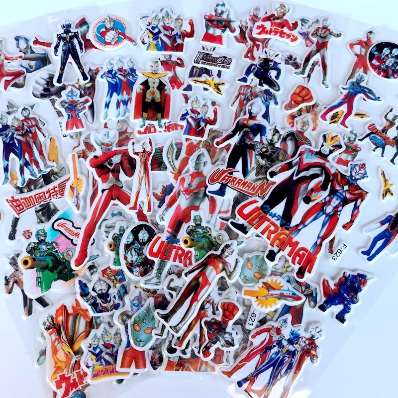 10pcs Cartoon Ultraman 3D Bubb - Good Laptop Accessories recension och pris