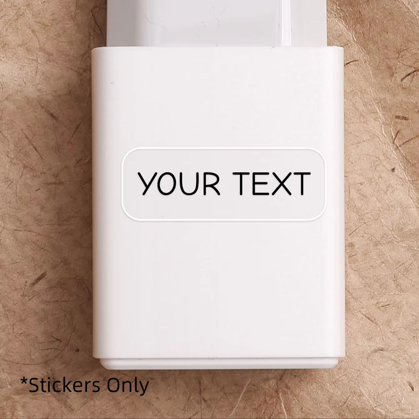 1-600PCS Custom Name Stickers, - Laptop Accessories Name recension och pris